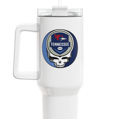 Tennessee Football Stealie "Fat Man" Tumbler,  Double Insulated 40oz Travel Mug - NFL
