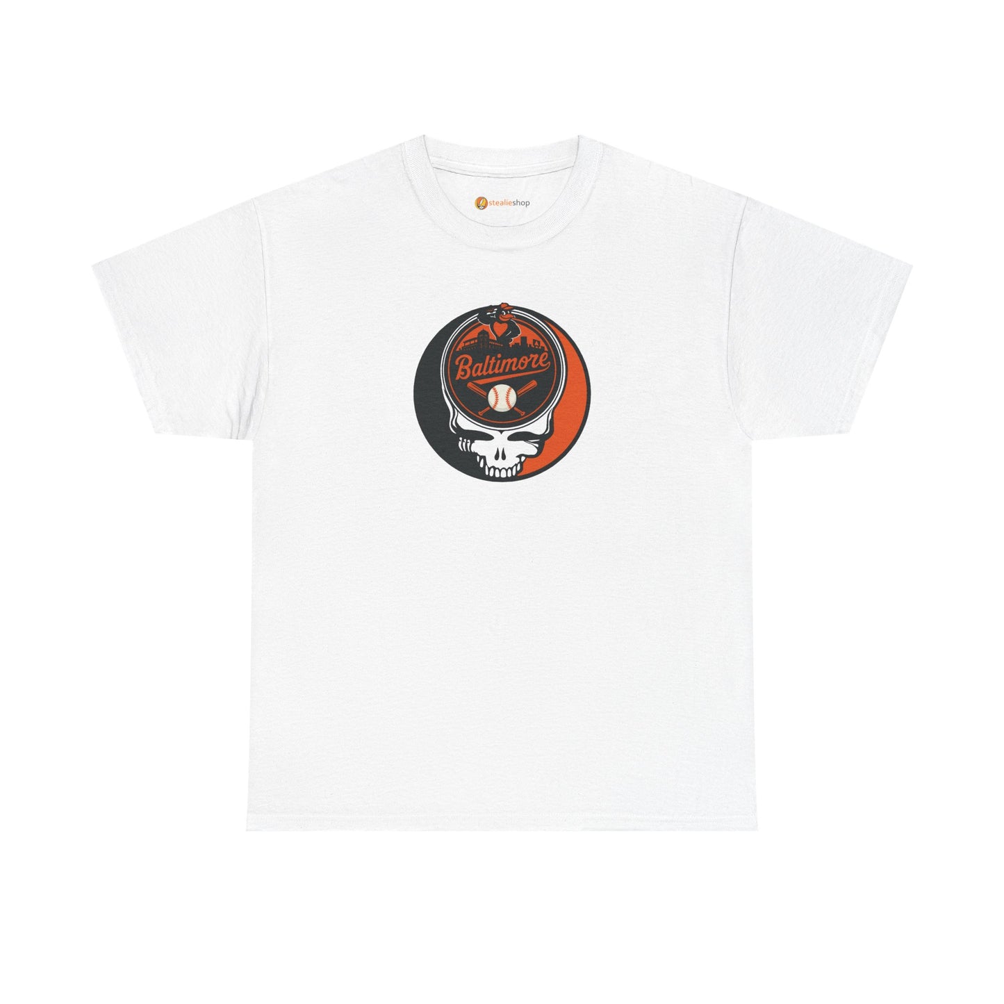Baltimore Orioles Grateful Dead Steal Your Face T-Shirt - MLB