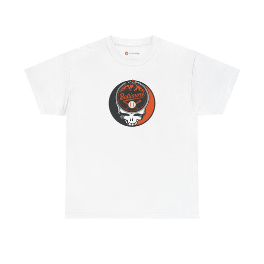 Baltimore Orioles Grateful Dead Steal Your Face T-Shirt - MLB
