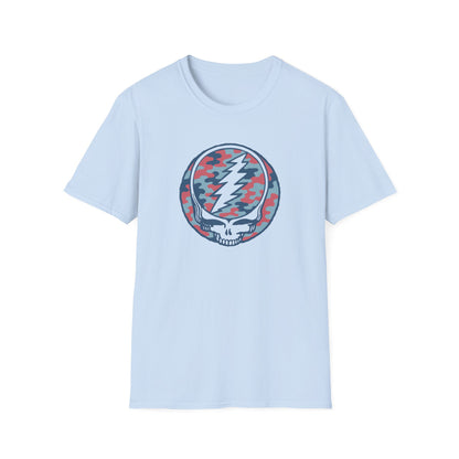 Camo Stealie Color Match Vineyard Collection Grateful Dead TShirt