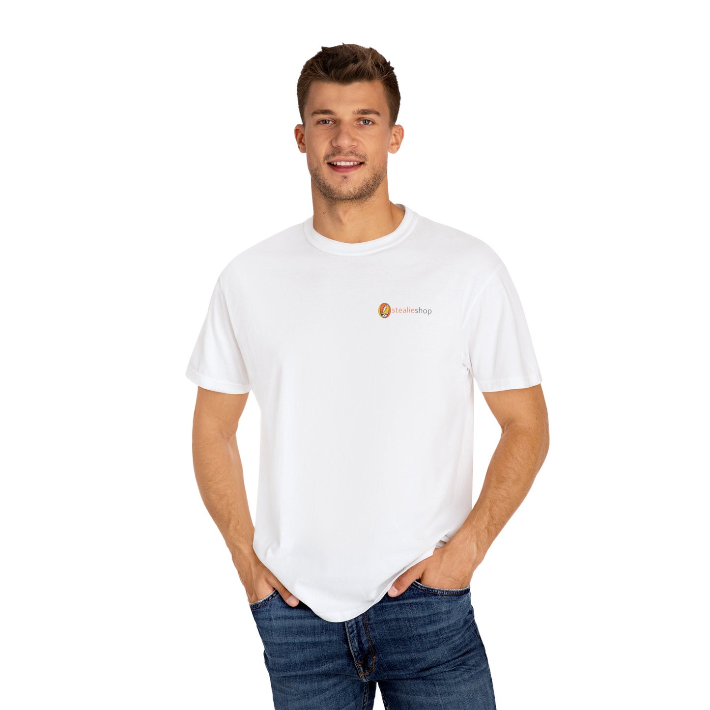 Lax Bear Unisex Garment-Dyed T-shirt