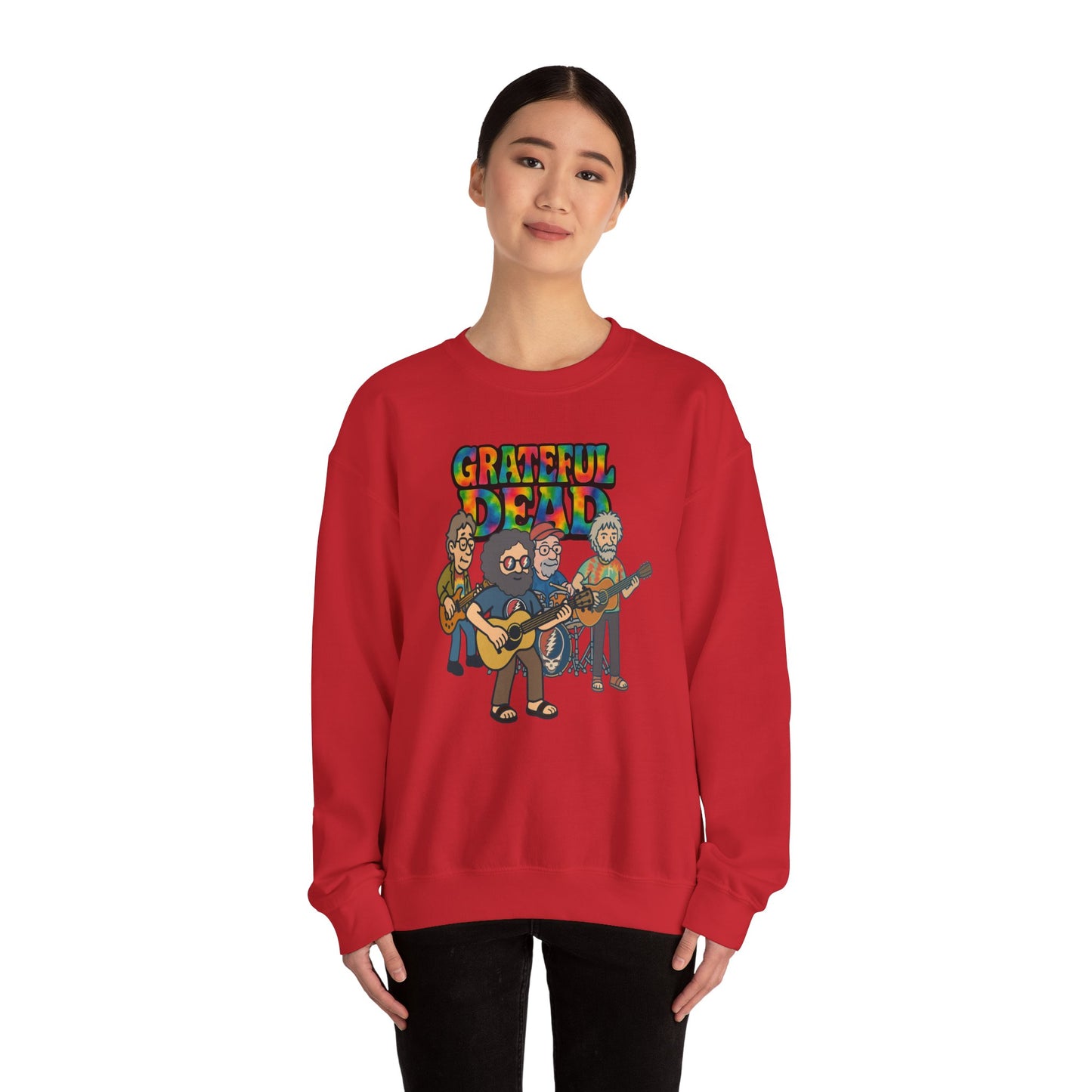 Jerry and The Band | Life is dead. Crewneck Sweatshirt
