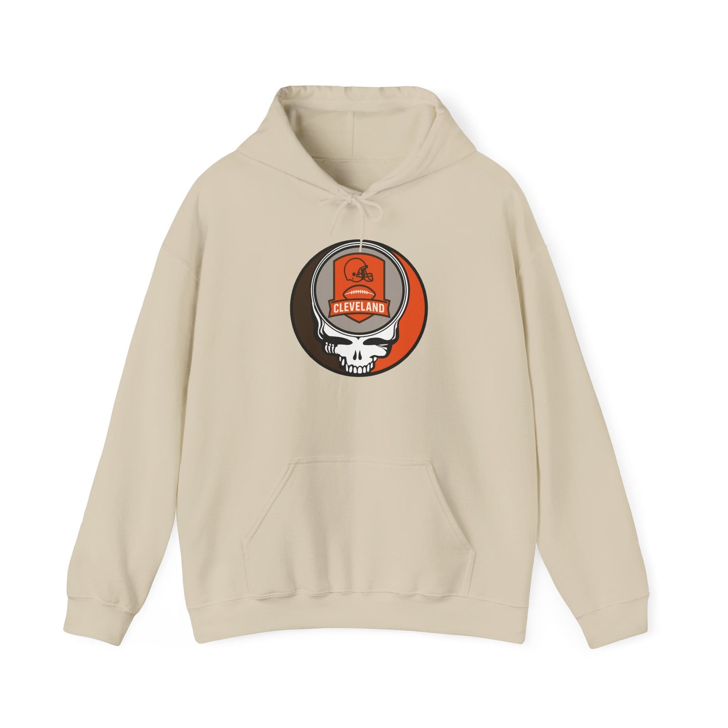 Cleveland Football Stealie Grateful Dead Hoodie - NFL