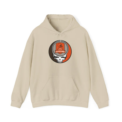 Cleveland Football Stealie Grateful Dead Hoodie - NFL