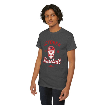 Philadelphia Phillies Playoffs 2025 Stealie Grateful Dead Tshirt