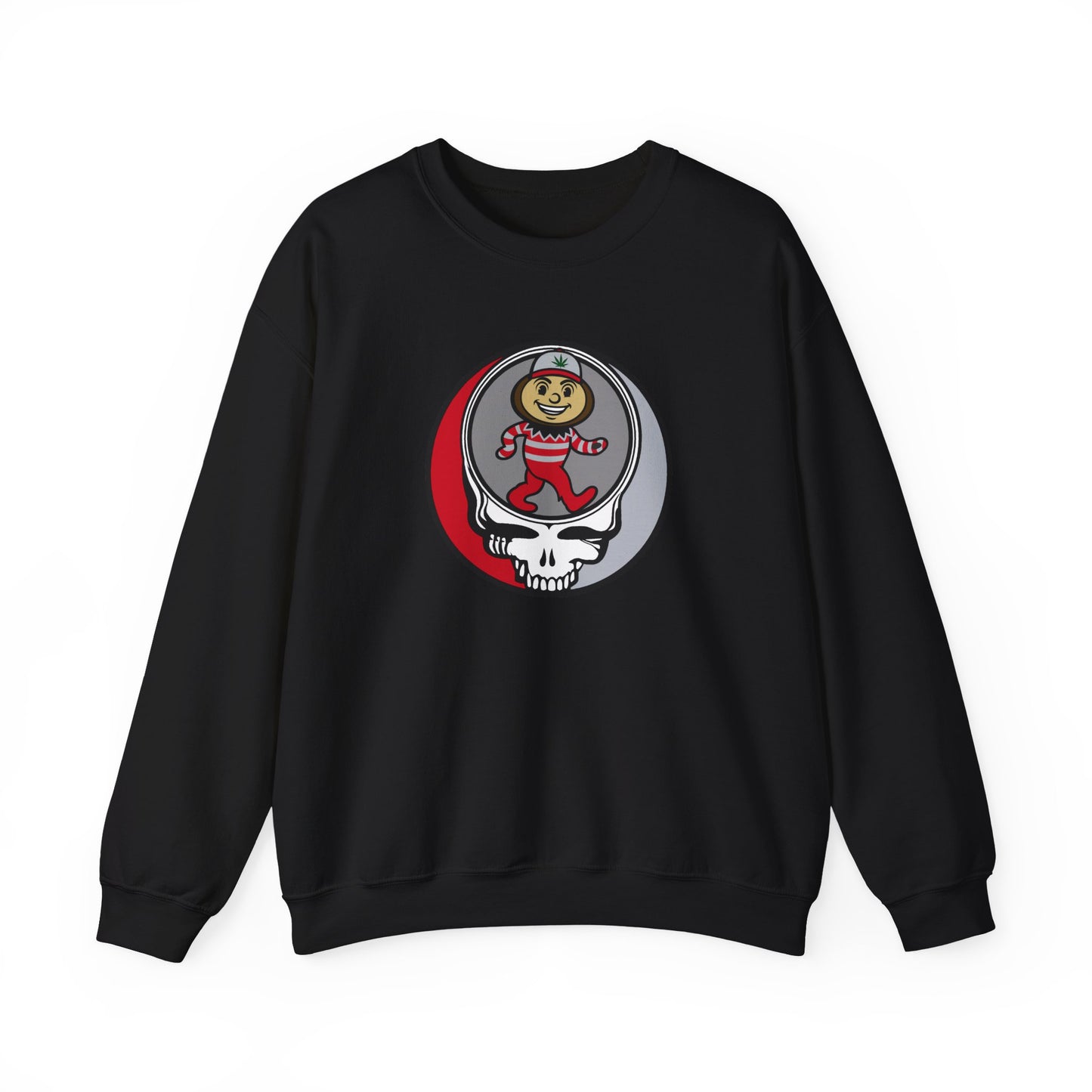 Buckeye Stealie | University Collection Grateful Dead Unisex Crewneck Sweatshirt