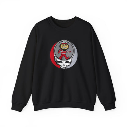 Buckeye Stealie | University Collection Grateful Dead Unisex Crewneck Sweatshirt