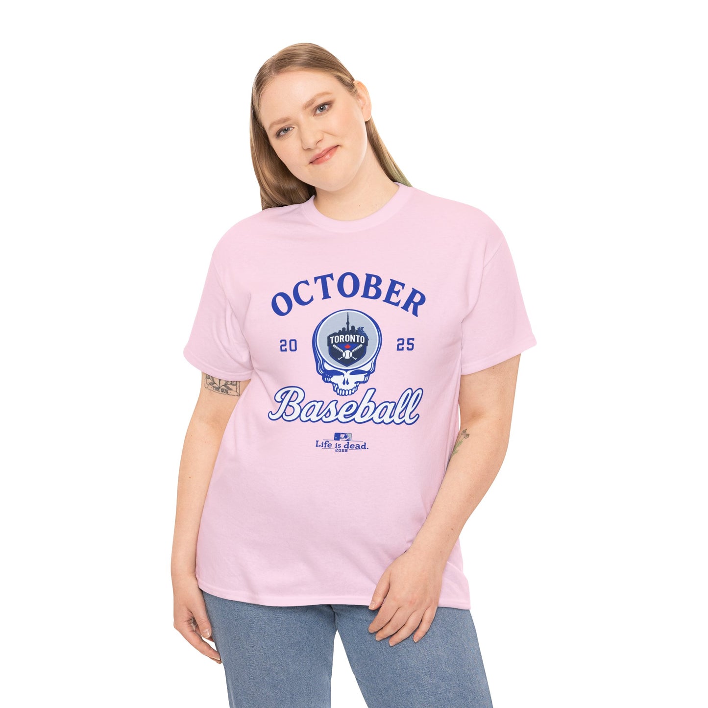 Toronto Blue Jays Playoffs 2025 Stealie Grateful Dead Tshirt