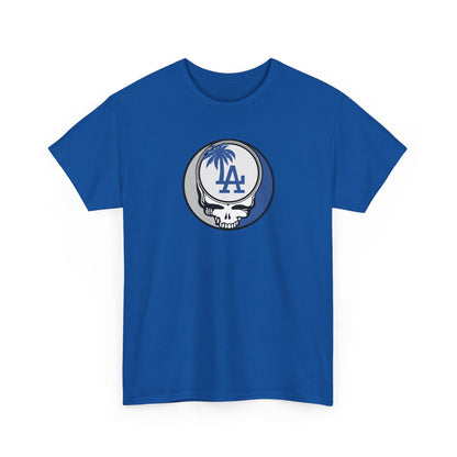 Los Angeles Dodgers Grateful Dead Steal Your Face T-Shirt - MLB