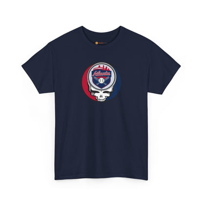 Atlanta Braves Grateful Dead Steal Your Face T-Shirt - MLB