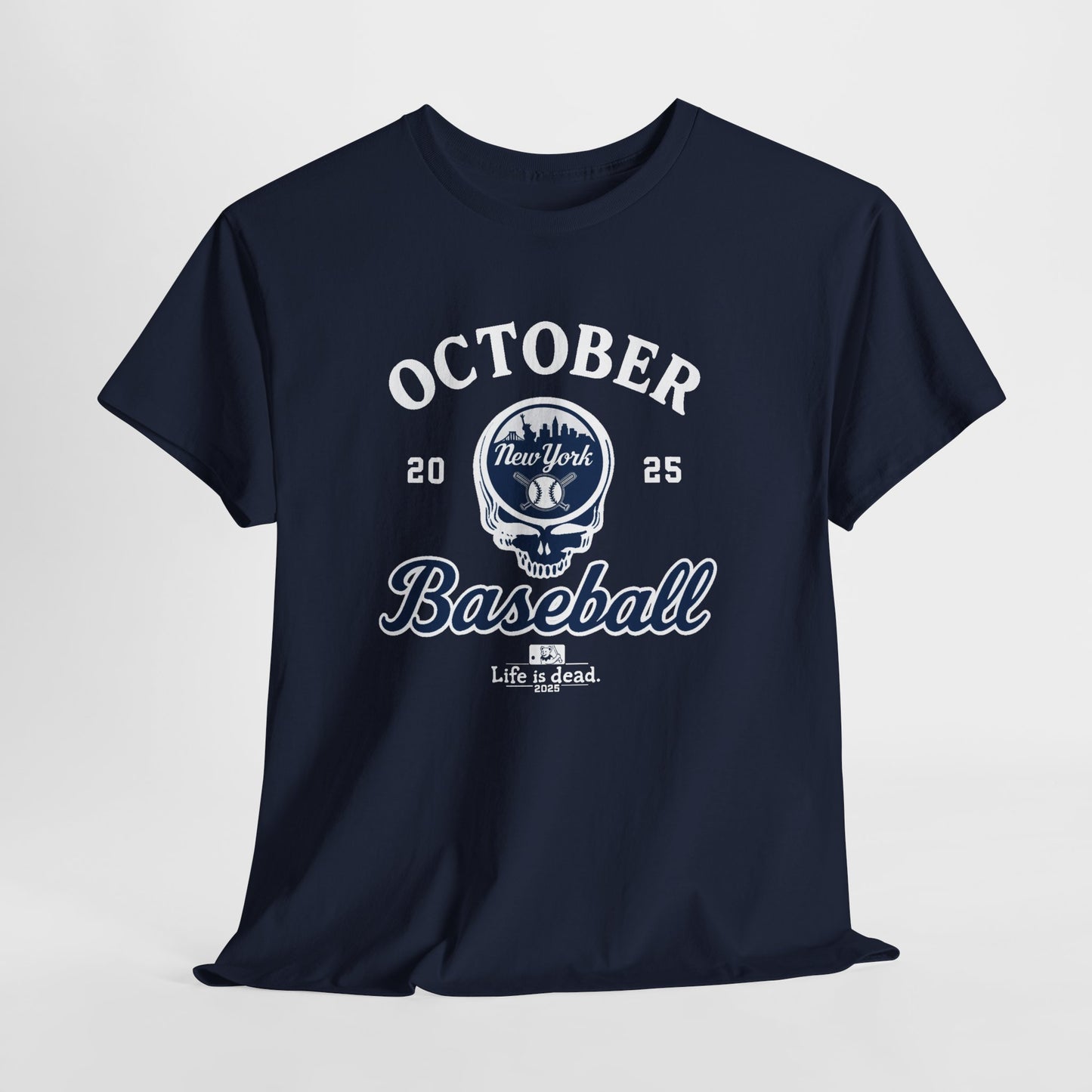 New York Yankees Playoffs 2025 Stealie Grateful Dead Tshirt