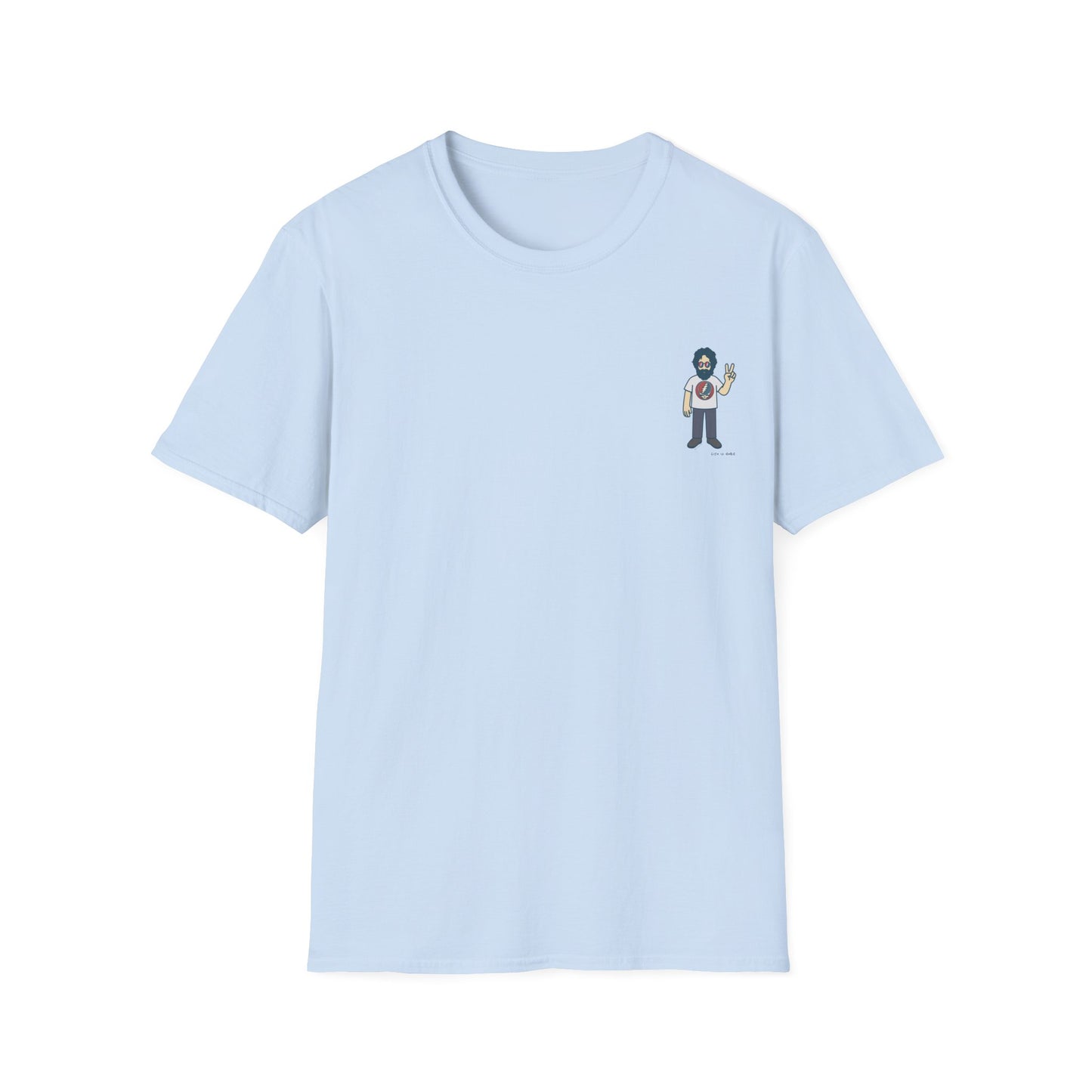 Peace Lovin' Jerry - Life is dead. Grateful Dead TShirt