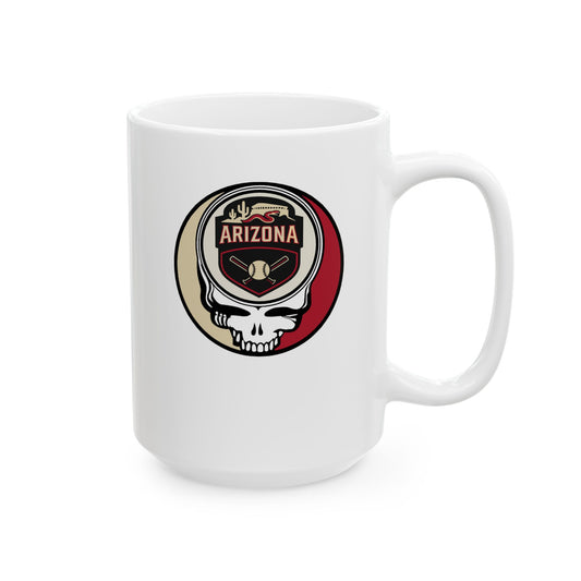 Arizona Diamondbacks Stealie Ceramic Mug - MLB