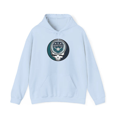 Seattle Mariners Grateful Dead Unisex Heavy Blend Hoodie - MLB