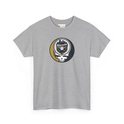 Milwaukee Brewers Grateful Dead Steal Your Face T-Shirt - MLB