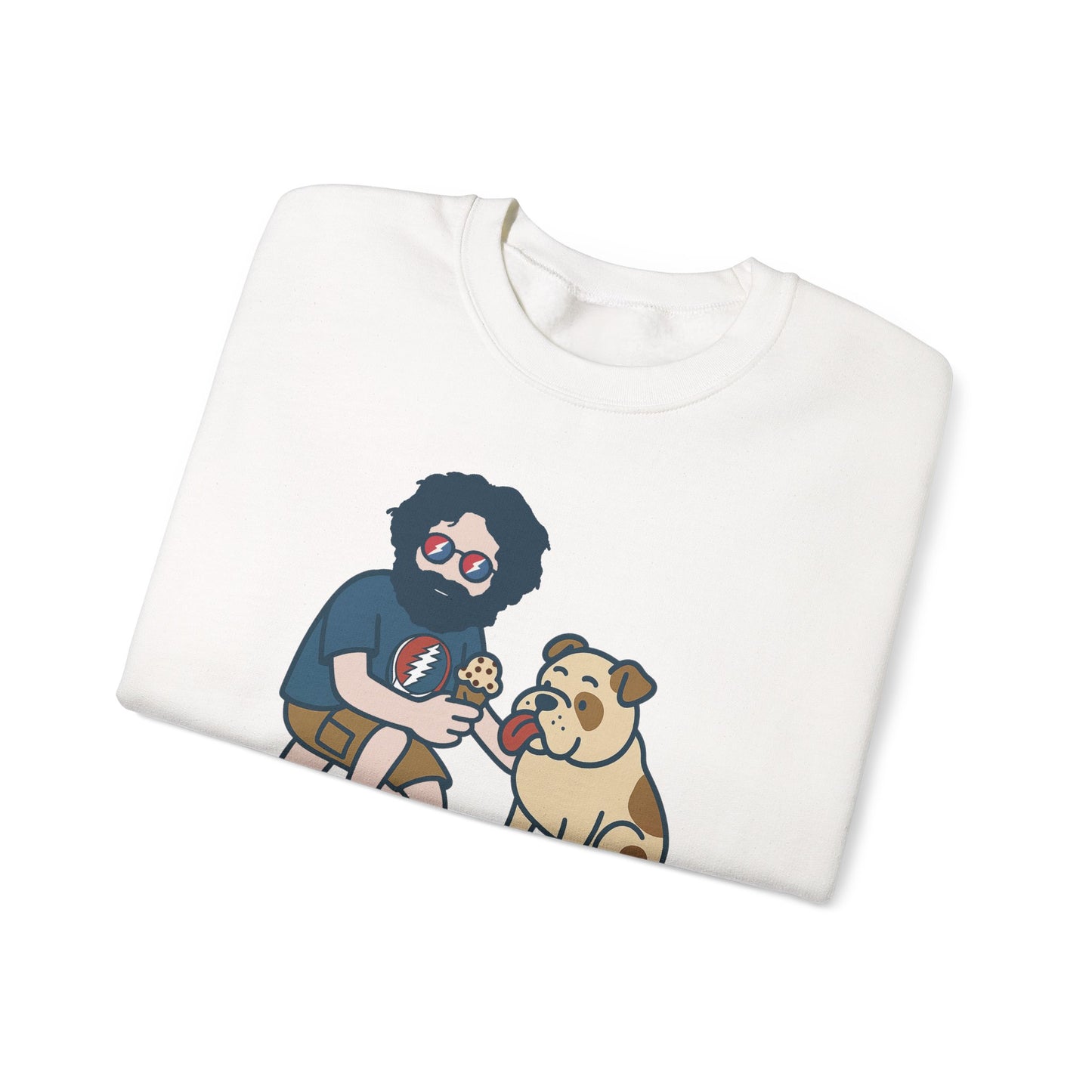 Jerry and Frank Are Sharin' | Life is dead. Crewneck Sweatshirt