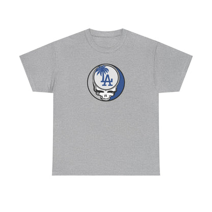 Los Angeles Dodgers Grateful Dead Steal Your Face T-Shirt - MLB