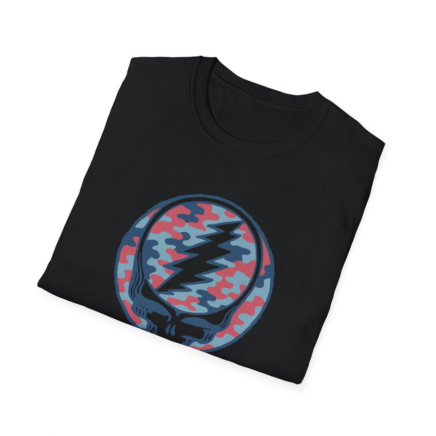 Camo Stealie Color Match Vineyard Collection Grateful Dead TShirt