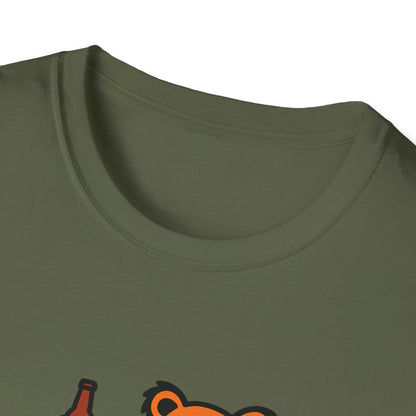 Chillin' Bear - Life is dead. Grateful Dead TShirt