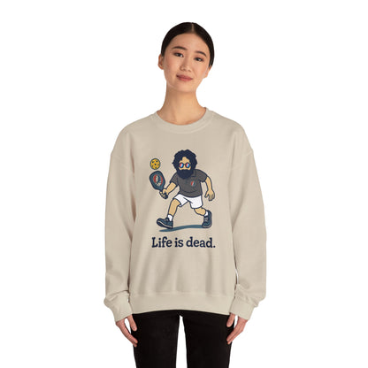 Jerry's in A Pickle | Life is dead. Crewneck Sweatshirt