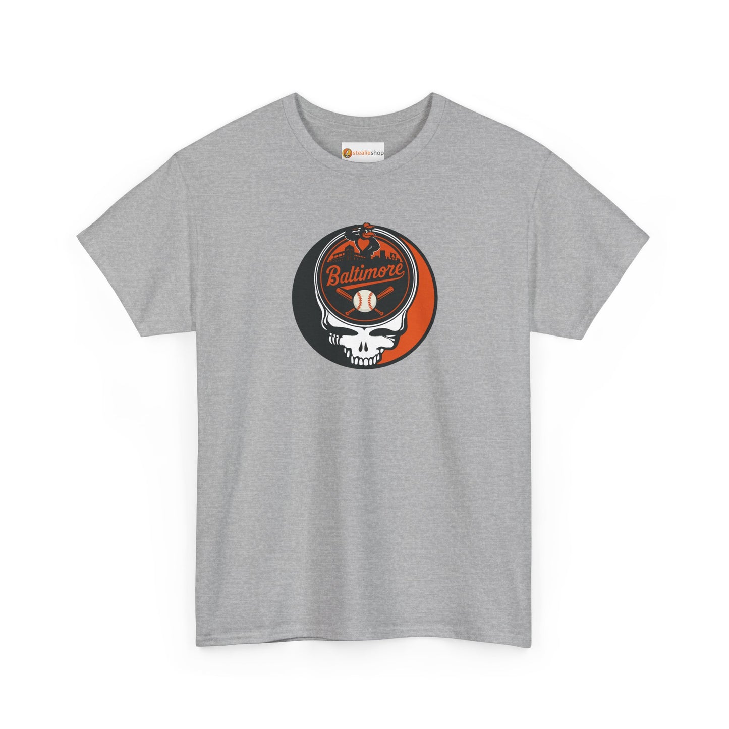 Baltimore Orioles Grateful Dead Steal Your Face T-Shirt - MLB