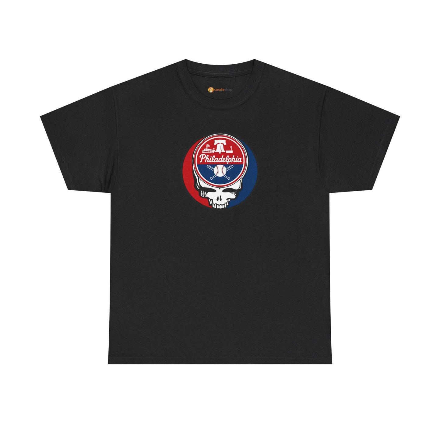 Philadelphia Phillies Grateful Dead Steal Your Face T-Shirt - MLB