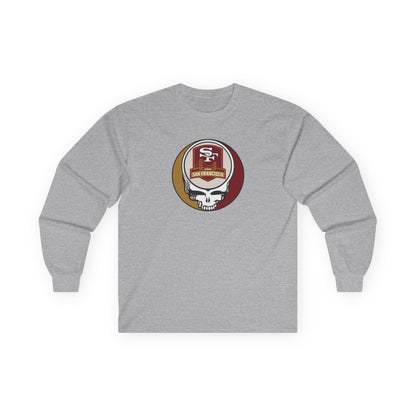 San Francisco Football Stealie Ultra Cotton Long Sleeve Tee