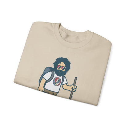 Hikin' Jerry | Life is dead. Crewneck Sweatshirt