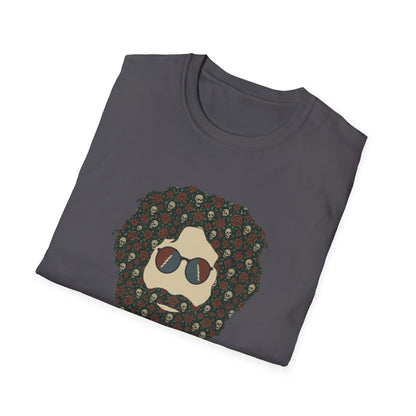 Skull & Roses Jerry Life is dead. T-Shirt