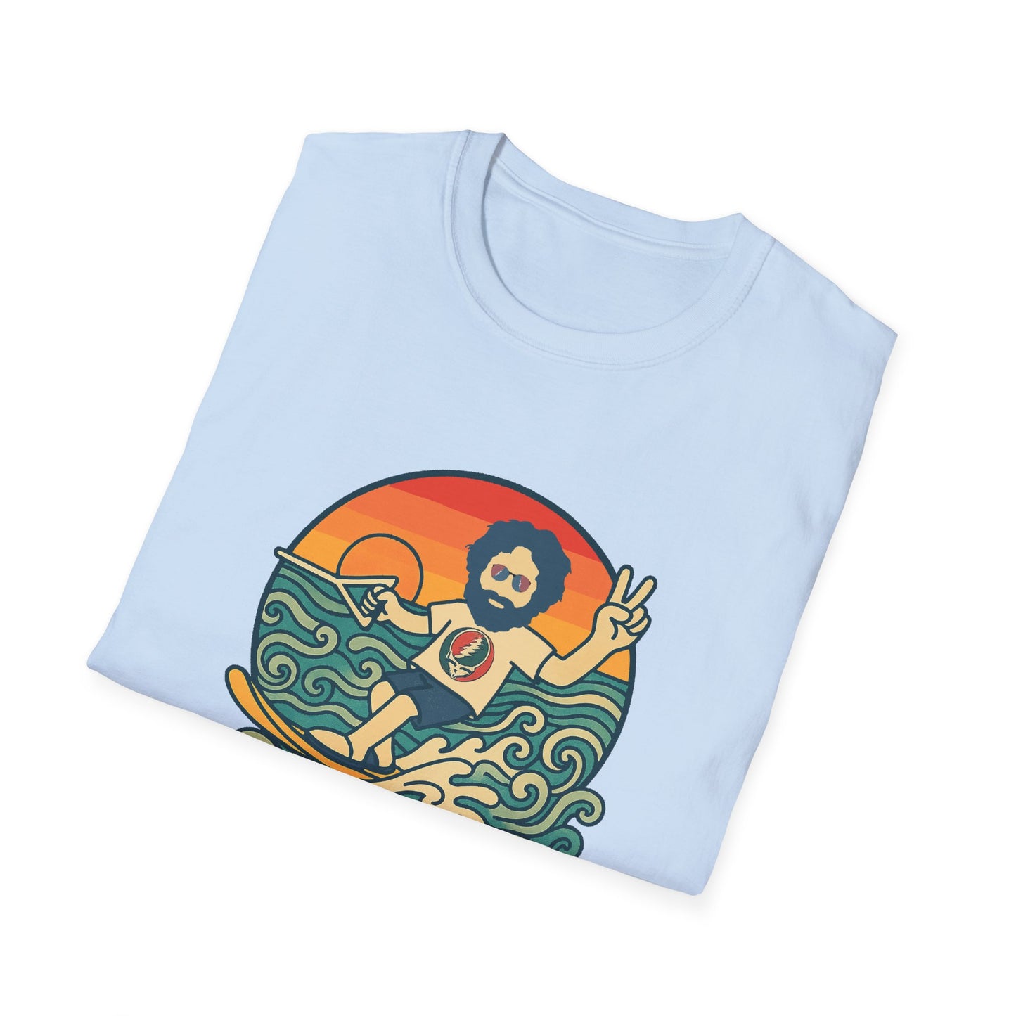 Jerry's Ridin' The Wake Life is dead. T-Shirt