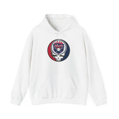 Atlanta Braves Grateful Dead Unisex Heavy Blend Hoodie - Hooded Sweatshirt