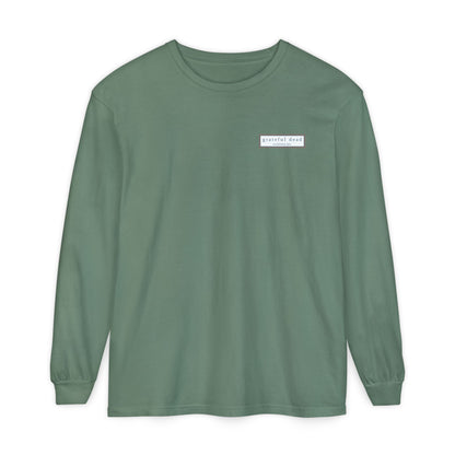 Grateful Dead Jerry Garcia Two-Sided Vineyard Collection Garment-dyed Long Sleeve T-Shirt