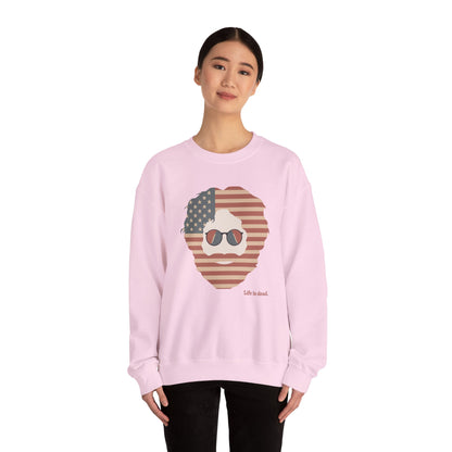 Stars & Stripes Jerry | Life is dead. Crewneck Sweatshirt