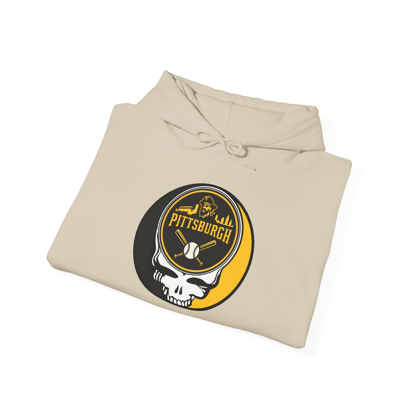 Pittsburgh Pirates Grateful Dead Unisex Heavy Blend Hoodie - MLB