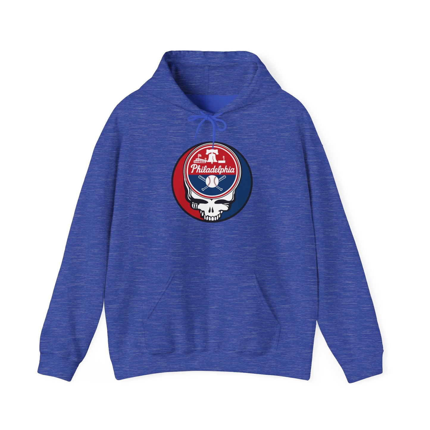 Philadephia Phillies Grateful Dead Unisex Heavy Blend Hoodie - MLB