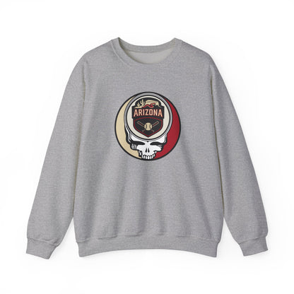 Arizona Diamondbacks Stealie Grateful Dead Crewneck Sweatshirt - MLB