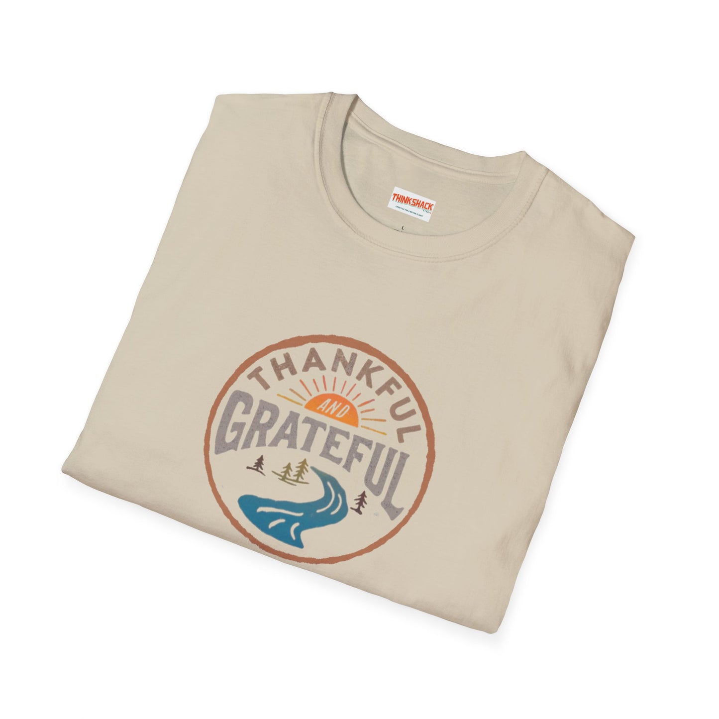 Thankful and Grateful - Life is dead. Thanksgiving T-Shirt