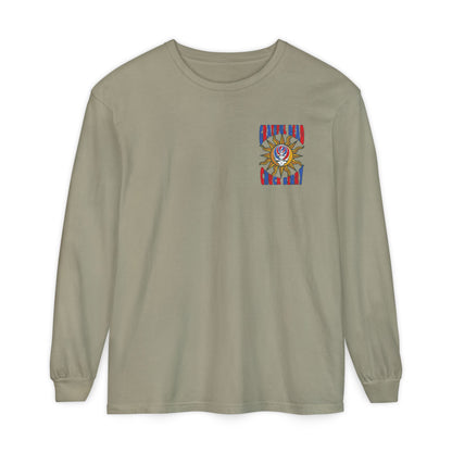 Grateful Dead and Chuck Berry Two-Sided Concert Tee - Vineyard Collection Garment-Dyed Long Sleeve
