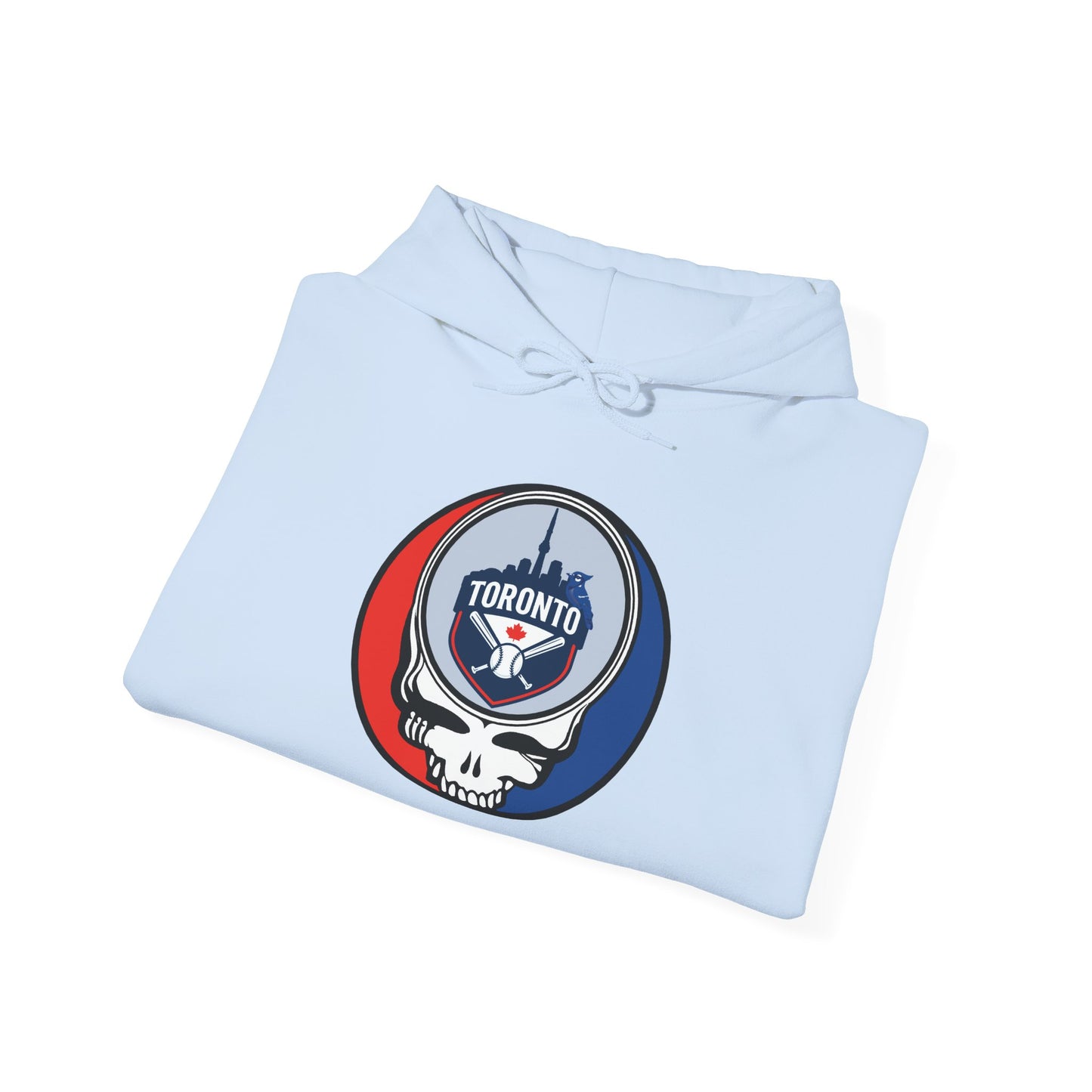 Toronto Blue Jays Grateful Dead Unisex Heavy Blend Hoodie - MLB