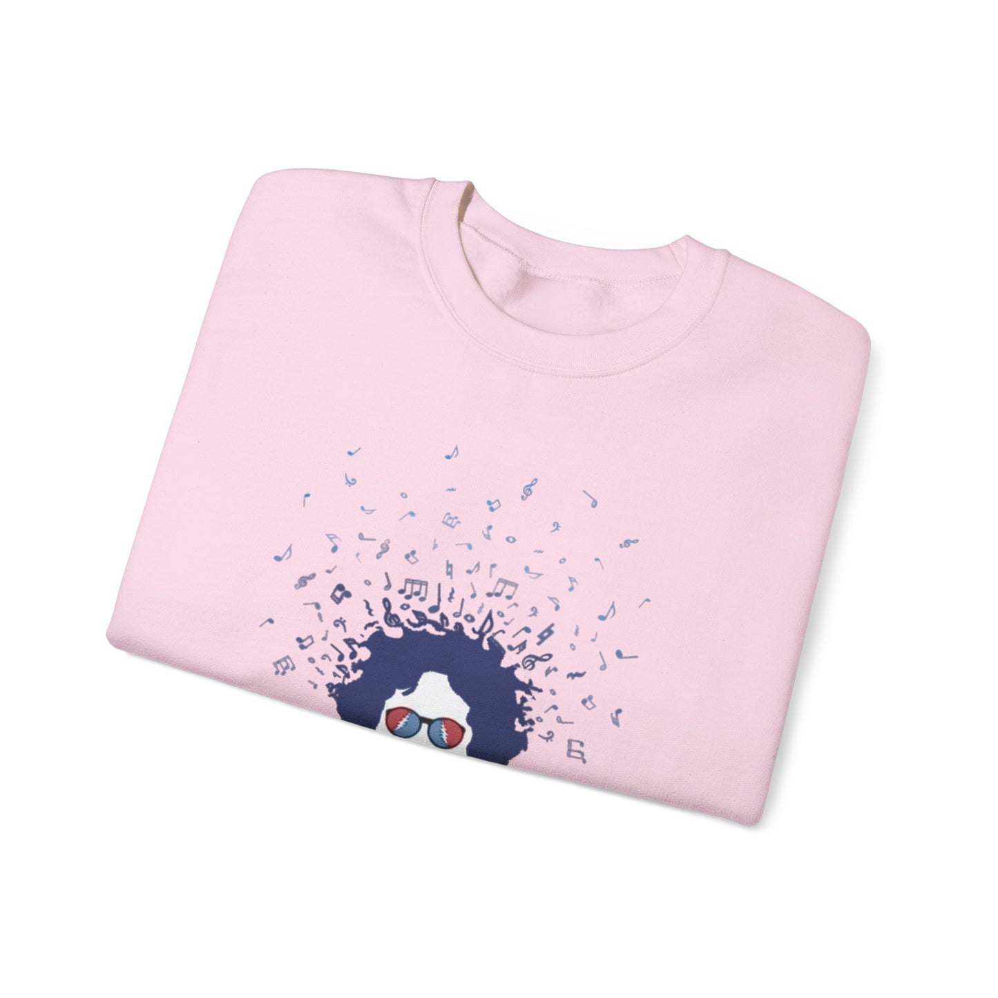 Jerry's Bursting With Music | Life is dead. Crewneck Sweatshirt
