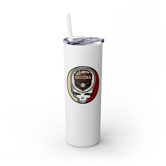 Arizona Diamondbacks Skinny Tumbler with Straw, 20oz