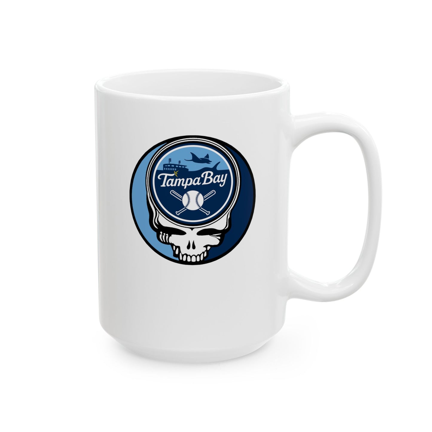 Tampa Bay Rays Stealie Ceramic Mug - MLB