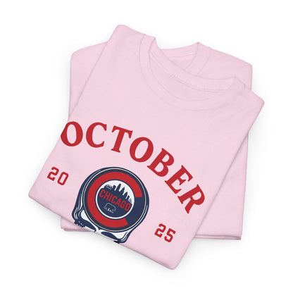 Chicago Cubs Playoffs 2025 Stealie Grateful Dead Tshirt
