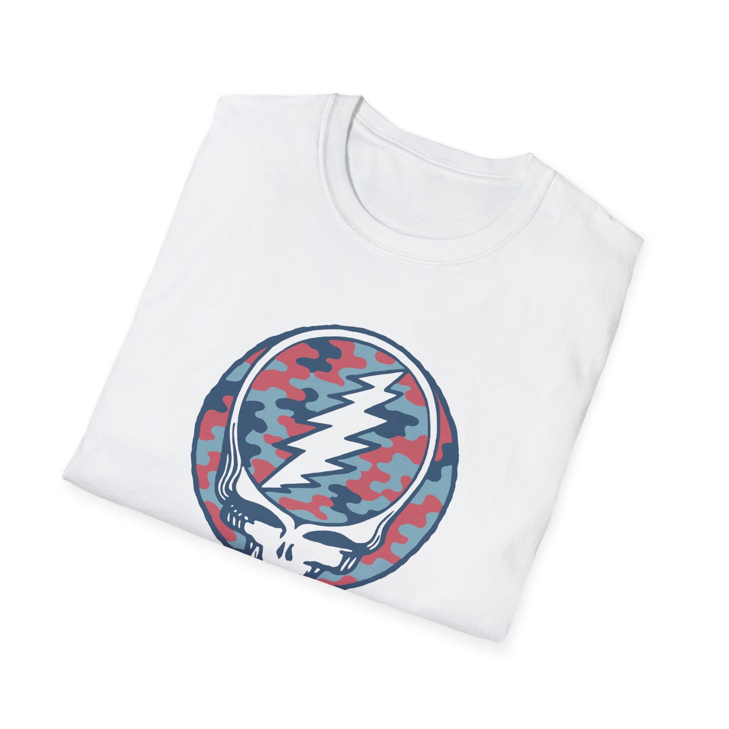 Camo Stealie Color Match Vineyard Collection Grateful Dead TShirt