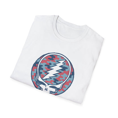 Camo Stealie Color Match Vineyard Collection Grateful Dead TShirt