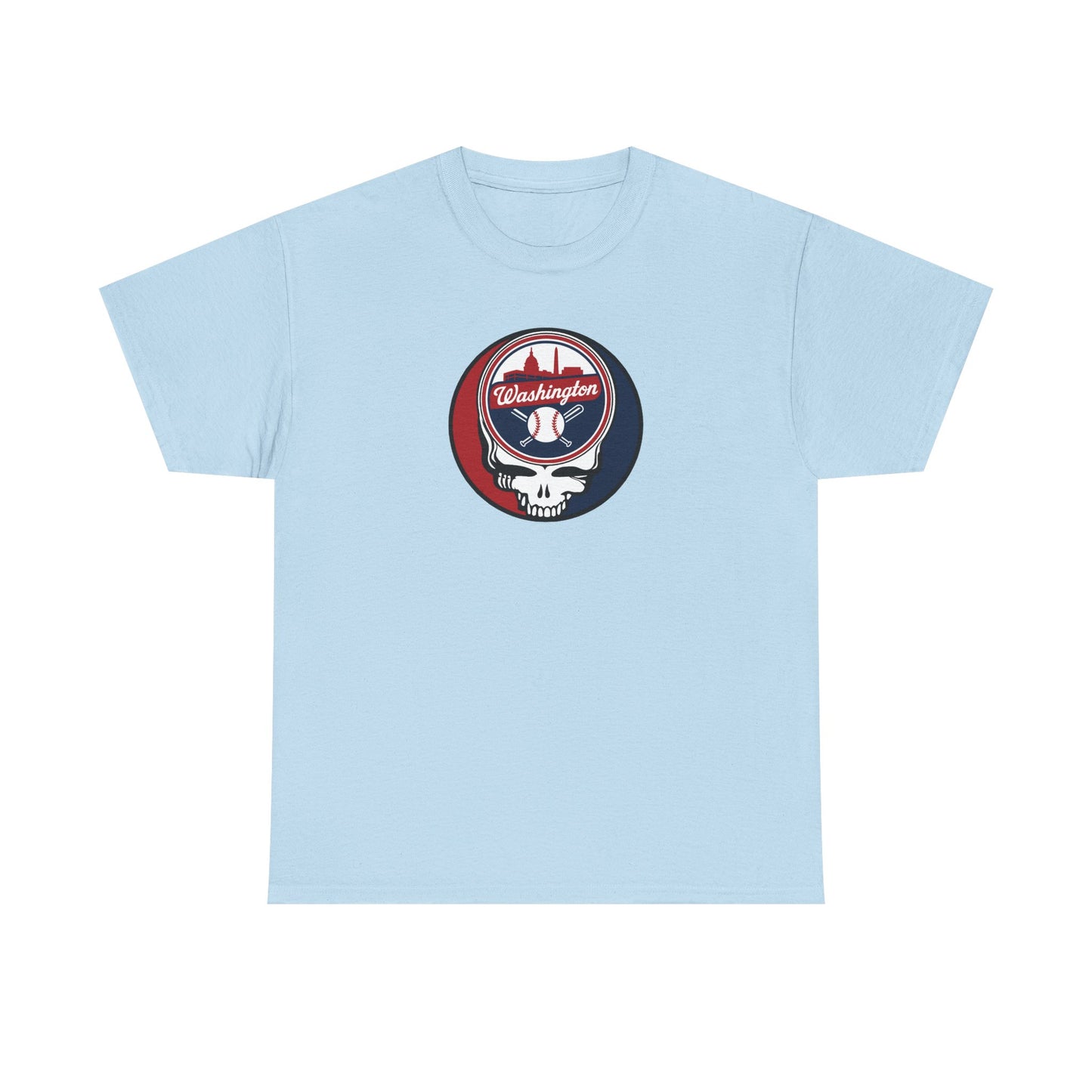 Washington Nationals Grateful Dead Steal Your Face T-Shirt - MLB