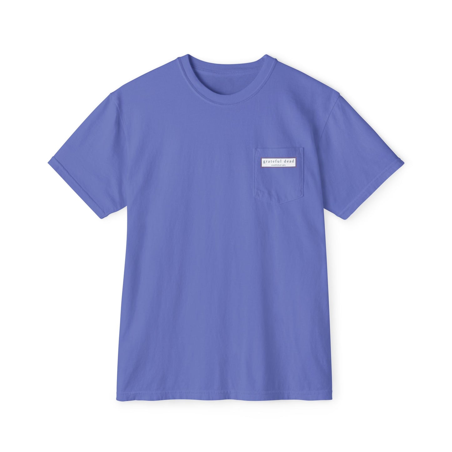 Grateful Dead Jerry Garcia Vineyard Collection Garment-Dyed Pocket T-Shirt