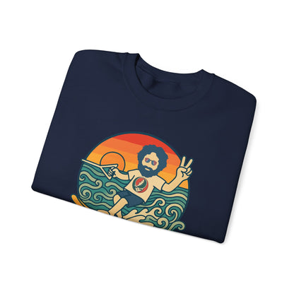 Waterskiin' Jerry Life is dead. Crewneck Sweatshirt