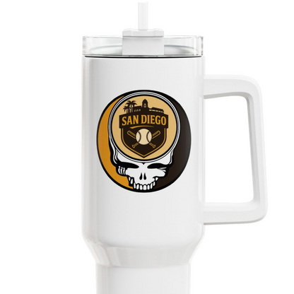 San Diego Padres Stealie "Fat Man" Tumbler,  Double Insulated 40oz Travel Mug