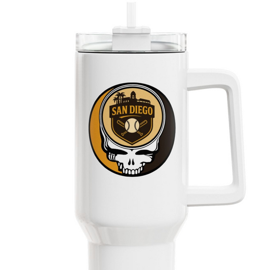 San Diego Padres Stealie "Fat Man" Tumbler,  Double Insulated 40oz Travel Mug